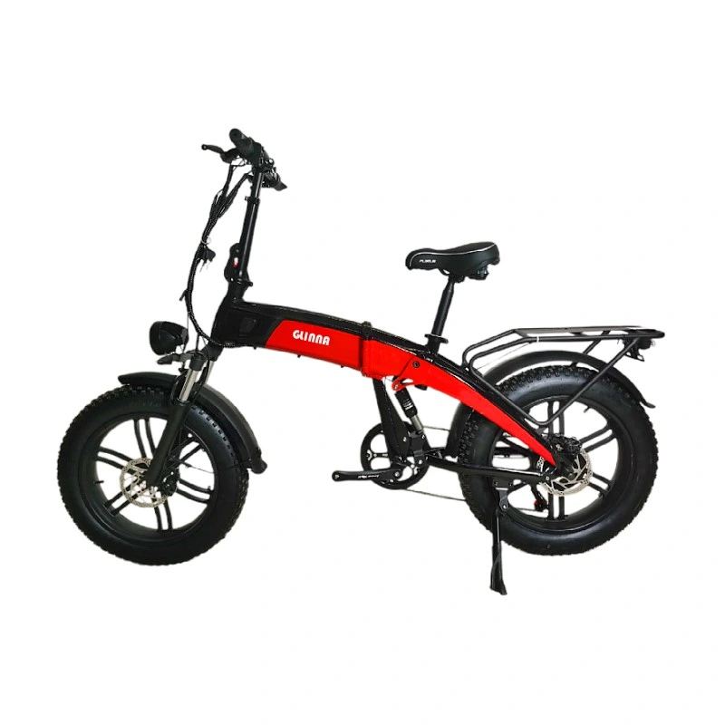 20 "48V Aluminum Alloy Fat Tire Folding Electric Bicycle OEM