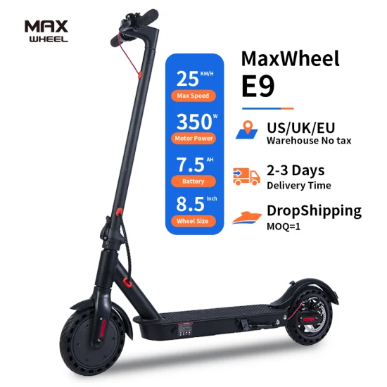 China Factory 350W Scooter de movilidad eléctrica de 8,5 pulgadas Bicicleta eléctrica para adultos City Commuter Scooter