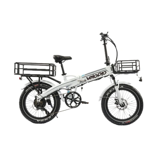 2023 Lectric Ebike Bicicleta eléctrica plegable 20 pulgadas 48V 500W Suspensión de ciclo de carga eléctrica de alto rango Bicicleta eléctrica gruesa plegable con cesta de carga