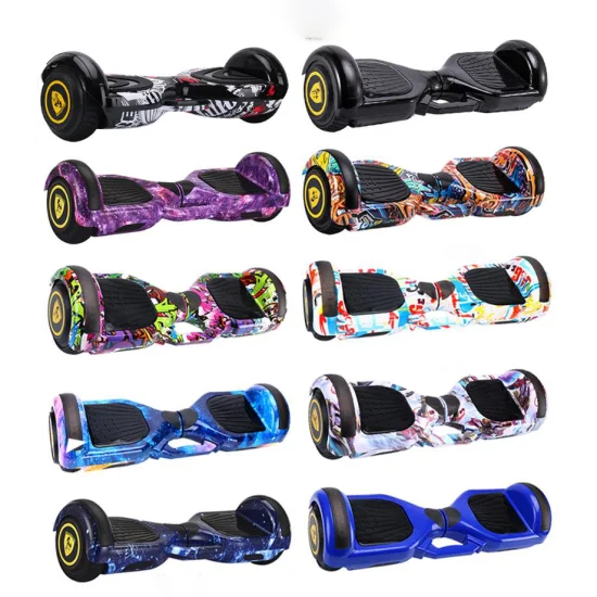 2022 Dos Ruedas 6.5 Pulgadas 36V 2.4ah Precio de Fábrica Hoverboard Scooter Eléctrico Luces LED Equilibrio Auto Equilibrio Hoverboards