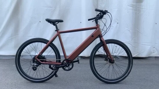 Venta al por mayor de China, bicicleta eléctrica de aluminio para viajeros de 27,5 